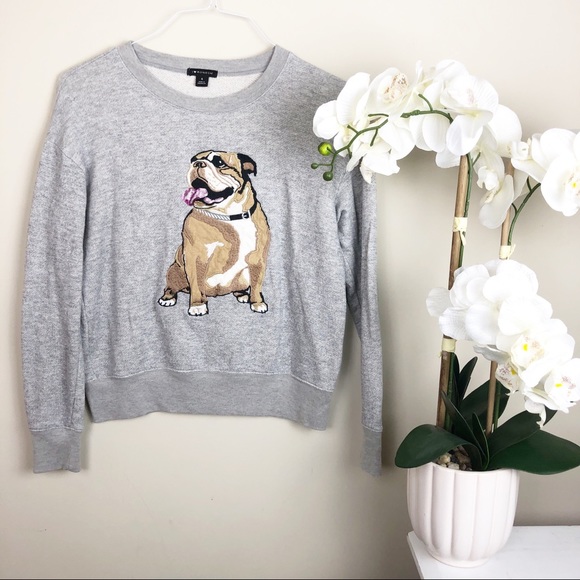 I Heart Ronson Tops - I {heart} Ronson | Bulldog Sweatshirt Sweater S